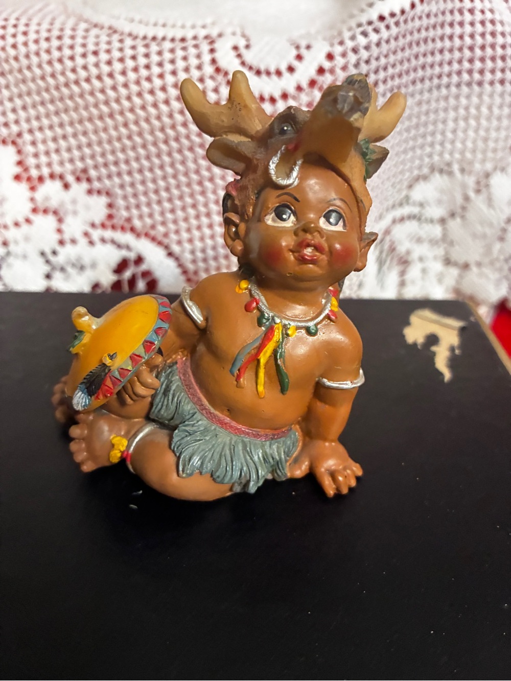 Vintage All God’s Children Tribal Baby Figurine Set of 3 Native American - Picture 7 of 15